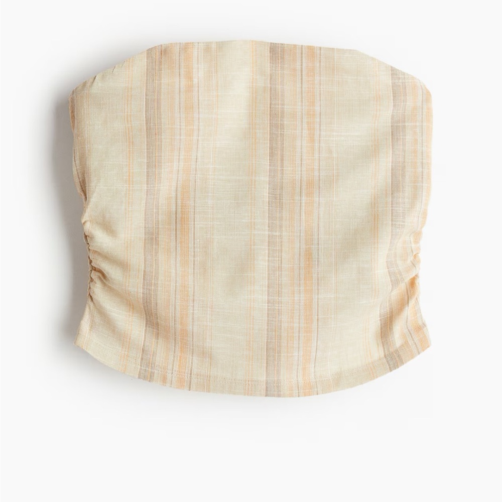 H&M Gathered Corset Top